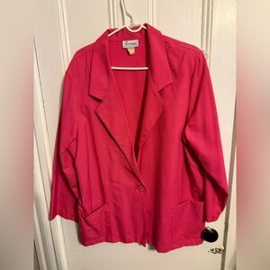 Joanna Bold Red Women's Blazer